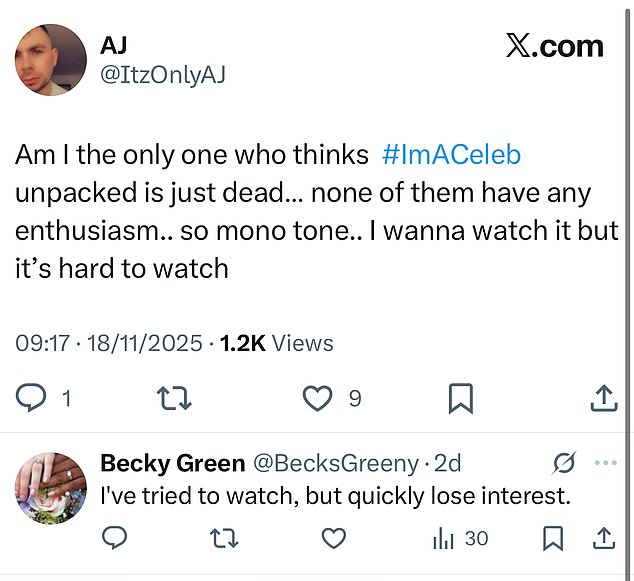 Fans took to X to share their thoughts on the spin-off show