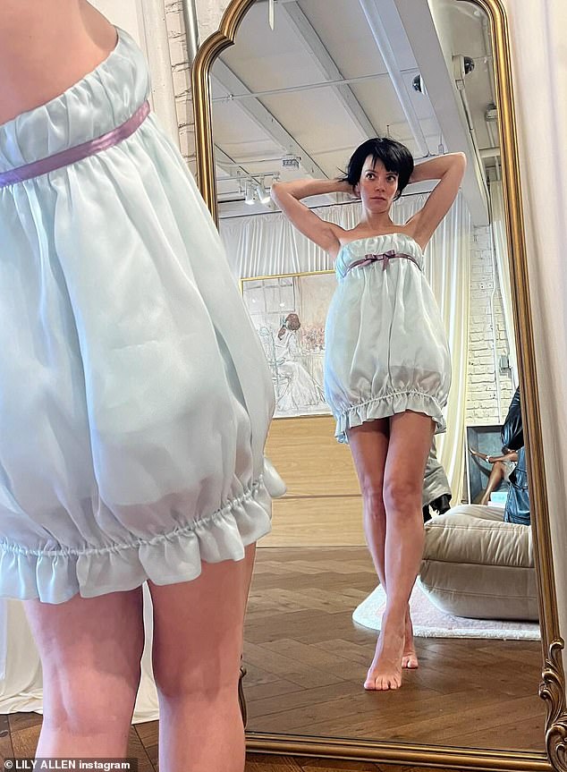 It comes after Lily's fans have claimed the singer 'ended' her ex David Harbour with an 'iconic' post as she enjoyed Thanksgiving with celebrity pals in NYC