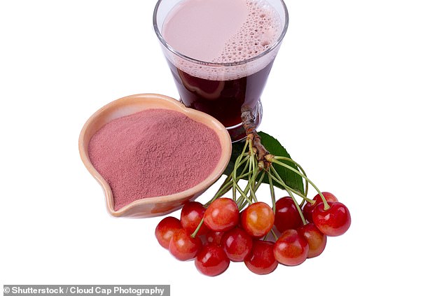 Xander recommends drinking Montmorency cherry juice because of its anti-inflammatory properties (stock)