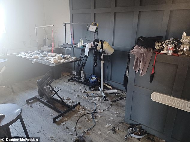 Attempts to raise the issue of rent arrears with Walters were met with abuse