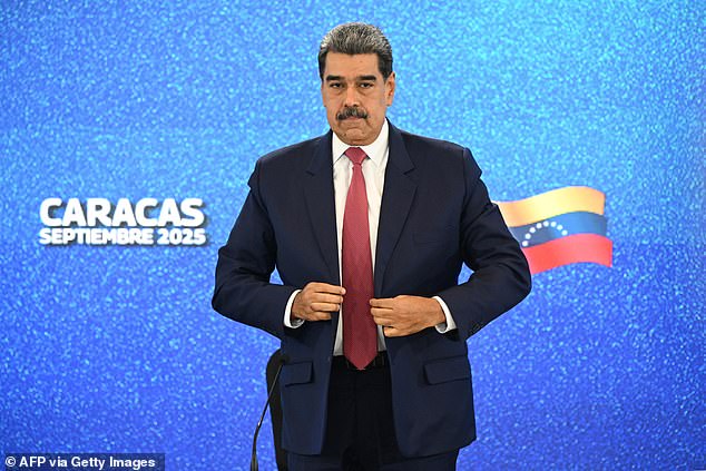 A source familiar with the call said that Maduro (pictured) asked Trump for global amnesty, which the president rejected, before asking to keep his control of the Venezuelan armed forces in exchange for free elections