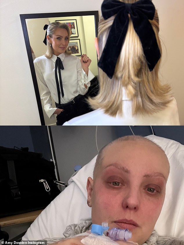 Strictly star Amy Dowden has reflected on her cancer battle with a poignant post depicting 'the lowest she's ever been' compared to her joyous current self