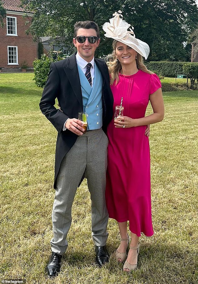 They planned a luxury reception that would treat 180 guests to 'spectacular' views from a hilltop site on her father's land at Green Court Farm, near Guisborough, Yorkshire