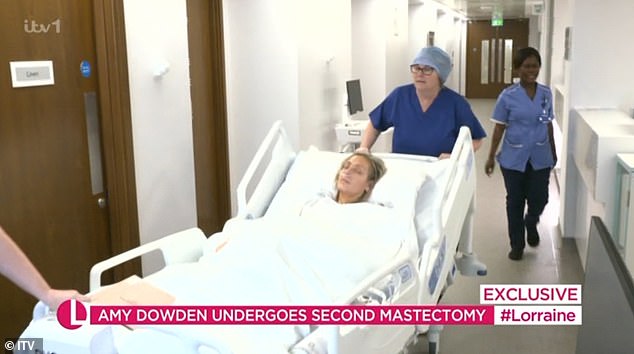 Last month the star - who was diagnosed with breast cancer in 2023 - revealed that she was preparing for her second mastectomy