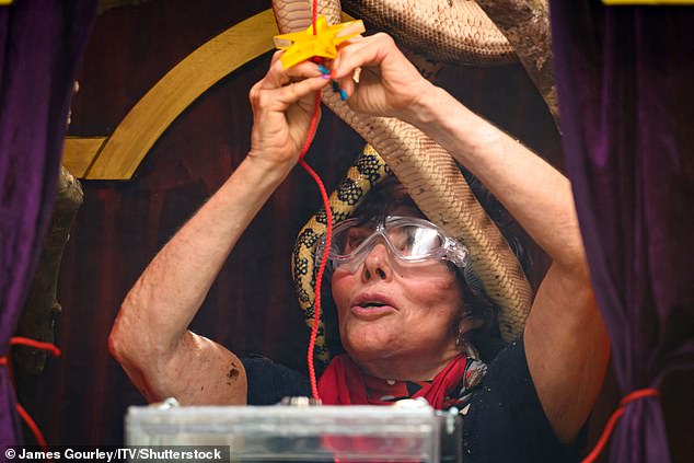 Ruby, 72, has been likened to the Queen Mother because she can 'get away with anything' in the camp