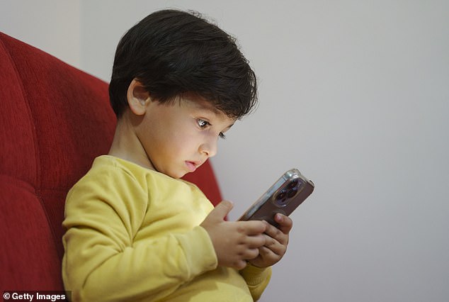The number of pre-school children using social media is on the rise