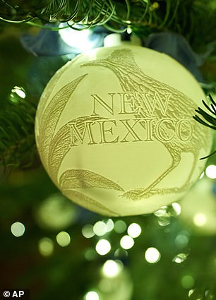 New Mexico ornament on the official White House Christmas tree