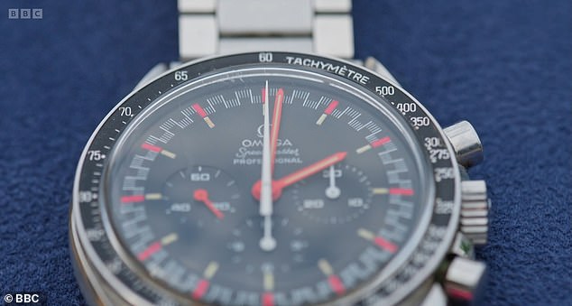 He brought his dad's Omega watch - which had been purchased for £59 for 1971 - in for a valuation