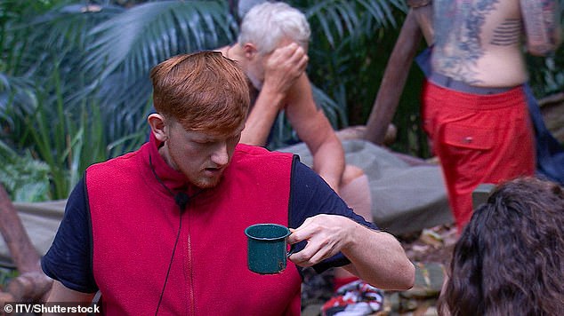 The streaming star expressed he was upset about the camp eating out of cups in the morning