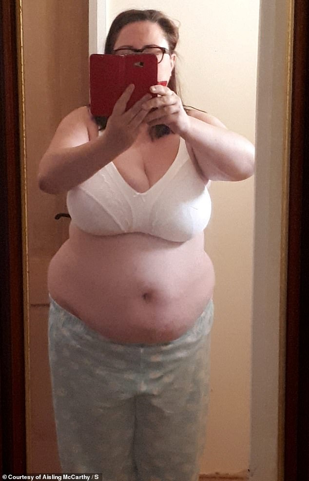 She used food as a way to process the immense amount of guilt she felt for not being able to play with her daughter, Bethany, as a result of her health conditions