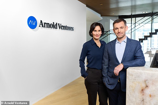 The couple achieved a philanthropy score of five after giving away more than 40 percent of their fortunes