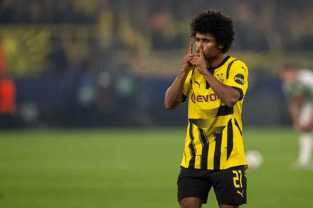 Karim Adeyemi impressed against Celtic