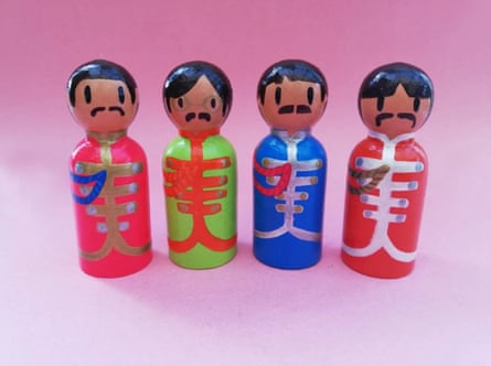 Peg doll Beatles