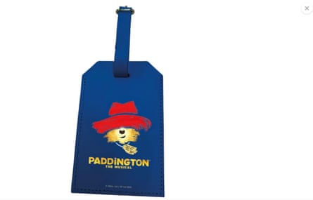 Paddington the Musical luggage tag