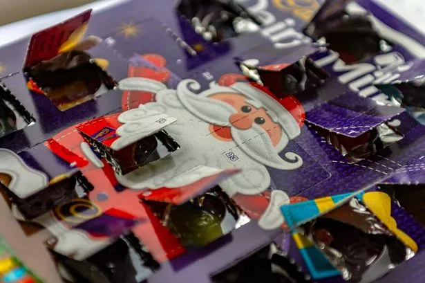 Cadbury's Dairy Milk advent calendar