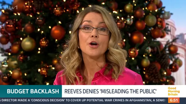 Susanna Reid was left speechless on Monday