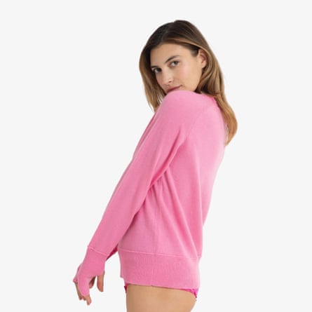 Cashmere Sweatshirt, Baker Miller Pink
